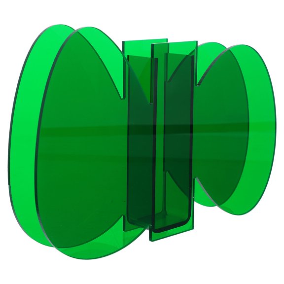 ETEREAUTY Acrylic Flower Vase 1Pc Unique Design Decorative Vase for Home, Office, Living Room, Modern Table Centerpiece