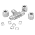 thumbnail image 4 of Conector en T de virola de compresión, diámetro igual, forjado en matriz de acero inoxidable 316 SS‑600‑3, 4 of 8