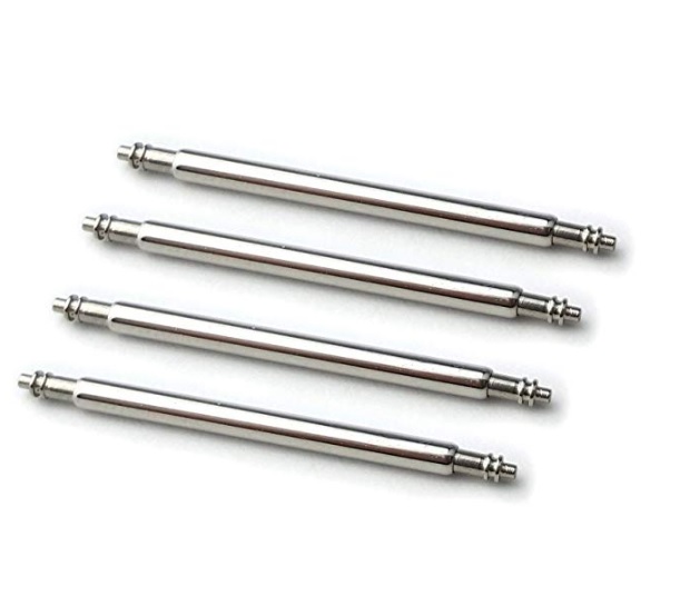 HEAVY DUTY SPRING BAR 1.5mm thickness Packet of Four Stainless Steel