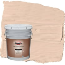 Glidden Fundamentals Scotchtone / Orange Semi-Gloss Exterior Paint, 5 Gallon