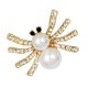thumbnail image 1 of Pin Lindo Del Rhinestone De material perla De Imitación Del Broche Para Del Partido De Halloween Yuyangstore Broche de araña de diamantes de imitación, 1 of 8