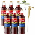 thumbnail image 1 of Torani Red Raspberry Flavoring Syrup, Professional Gourmet Fruit Beverage Base with Bonus Squeeze Pump, 1 Liter (33.8 fl oz), 1 of 11