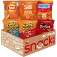 thumbnail image 1 of Frito-Lay Cheesy Mix, paquete variado de 6 sabores, bolsitas individuales (paquete de 40), Doritos, Cheetos, Lays, Munchies, SunChips, 1 of 5