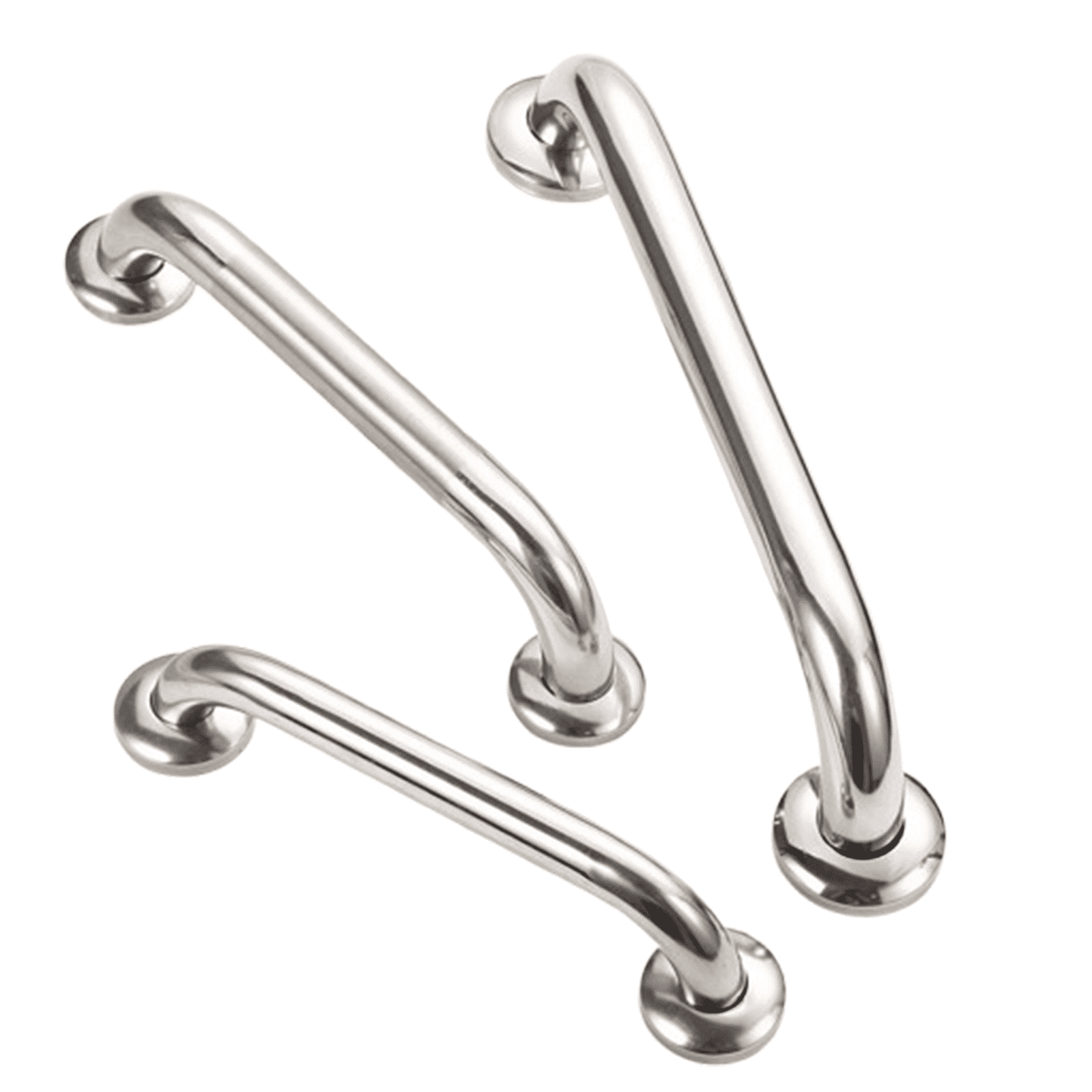 FACEGA 2 Pcs Shower Handle,Sleek,Modern Aesthetic Shower Bars Safety,Stainless Steel Design Grab Bars