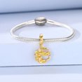 thumbnail image 4 of Dije de Virgo Dorado de Aleación Bañado en Plata, 4 of 7
