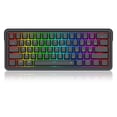 thumbnail image 2 of Teclado Gaming Redragon K722 60% Cableado Junta RGB 61 Teclas, 2 of 8
