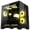 Black, variant on Hoengager King Gaming PC Desktop- AMD Ryzen 5 5500, Radeon RX 6500 XT 4GB, 16GB DDR4 ,1TB PCIe SSD ,ARGB Software ,Windows 11 Prebuilt Gaming PC