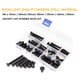 thumbnail image 2 of BinifiMux 35-Juego de Tuercas de Pernos de Cuna para Muebles con Cabeza Allen Hexagonal M6 Negro Kit de Tuercas M6x15mm/ 20mm/ 25mm/ 30mm/ 35mm/ 40mm/ 50mm Negro, 2 of 5