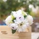 thumbnail image 3 of Plantas falsas simuladas Gerbera artificial Ramo de novia Verdor Ofiice Decoraciones para bodas en el hogar AweSitey JJ22692-03, 3 of 3