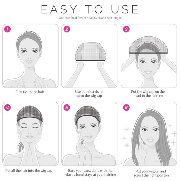How to put on a wig cap deals