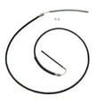 thumbnail image 2 of Genuine AC Delco For Chevy R3500/V3500 1990 1991 Parking Brake Cable Rear, Passenger Side | Gold Classification | Steel | Black | Threaded End 1, 2 of 5