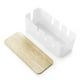 thumbnail image 2 of Caja de madera para guardar cables de alimentación y enchufes rectangular, 2 of 7