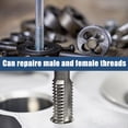 thumbnail image 3 of Unatoiry 2pack/lot HSS Made And Die Set Wide Application And Easy To For Metalworking No Burr Thread m10 1Set, 3 of 6