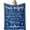 Happy Birthday - Blue, variant on Gifts for Women, Mom, Her - Purple Retirement Anniversary Birthday Blanket 60"x50" - Sometimes You Forget You are Awesome - Inspirational Positive Thank You Gifts