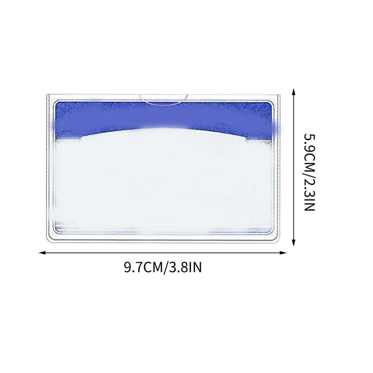 Premium PVC Card Protector Sleeves - 3.8 x 2.32 Clear Plastic Card Holders  for Social Security, Credit Cards, Licenses - Waterproof, Durable,  Anti-Tear, High Transparency Protective Sleeves - Walmart.com