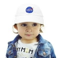 thumbnail image 5 of DALIX NASA Meatball Insignia Infant Hat Baseball Cap Girls Boys in White, 5 of 5