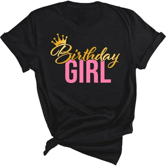 Birthday Girl Shirts - Happy Birthday Girl T-Shirt - Girls Birthday Shirt - Toddler Birthday Shirt - Kids Birthday Shirt