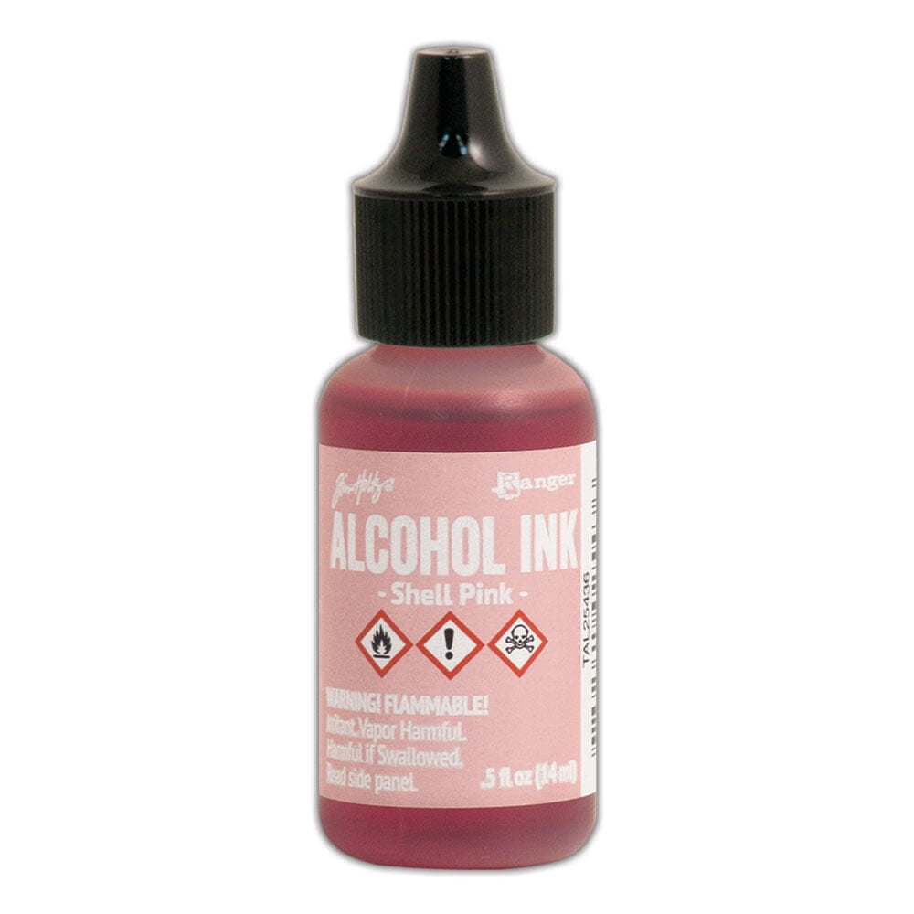 Tim Holtz Alcohol Inks shell pink, 0.5 oz., bottle (pack of 6)