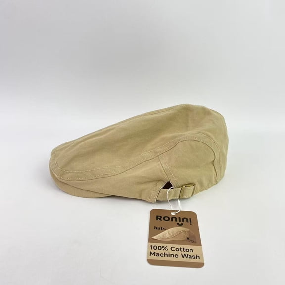 RONINI hats,Flat Cap for Men Cotton Flat Irish Cabbie Newsboy Driving Hat Hunting Cap