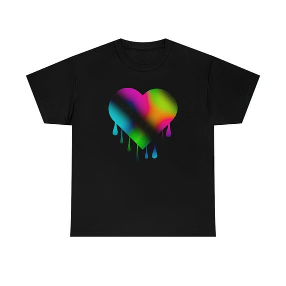 Multi-Color Heart T-Shirt