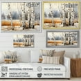 thumbnail image 4 of Designart "Neutral Toned Birch Grace II" Tree Birch Floater Framed Canvas Prints, 4 of 5