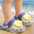thumbnail image 7 of Toddler Boys Girls Cartoon Clogs Kids Clogs EVA Cute Cartoon Print Non Closed Toe Waterproof Lightweight Breathable Clogs for Indoor Outdoor Summer Use, 7 of 7