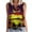 Yellow, variant on gbyLJF Crew Neck Tank Tops for Women Cow Print Tank Top Women's Tank Tops Dressy Casual Contour Tank Top