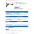 thumbnail image 2 of Rear Right Upper Control Arm - Compatible with 2007 - 2012 Hyundai Santa Fe 2008 2009 2010 2011, 2 of 2