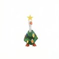 thumbnail image 2 of Liamobondopolis Desk Goose Christmas Tree Outfit with Star Topper and Colorful Lights, Magnetic Felt Goose Costume Fits 7 Inch Desktop Goose, Festive Holiday Decor for Home and Office, 2 of 7