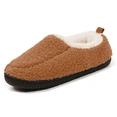 thumbnail image 5 of BERANMEY Women's Comfy Soft Curly Full Slippers Memory Foam Lightweight House Slippers For Women and Men Cozy Warm House Shoes with Polar Fleece Lining, 5 of 7