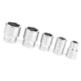 thumbnail image 3 of Damaged Worn Lug Extractor,5pcs 3/8in DR Damaged Bolt Nut Remover Extractor Car Accessory Tailored for Perfection, 3 of 14