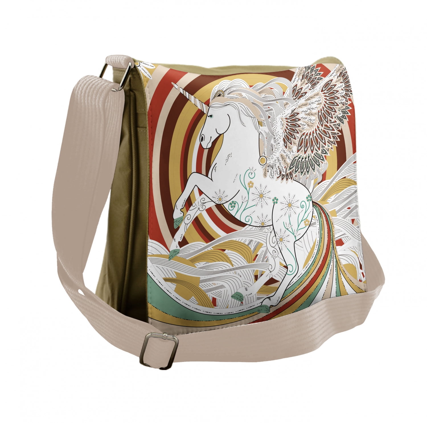 unicorn messenger bag