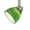 Green, variant on Hand Blown Glass Shade Track Light Head with Metal Frame, Gold and Bronze- Saltoro Sherpi