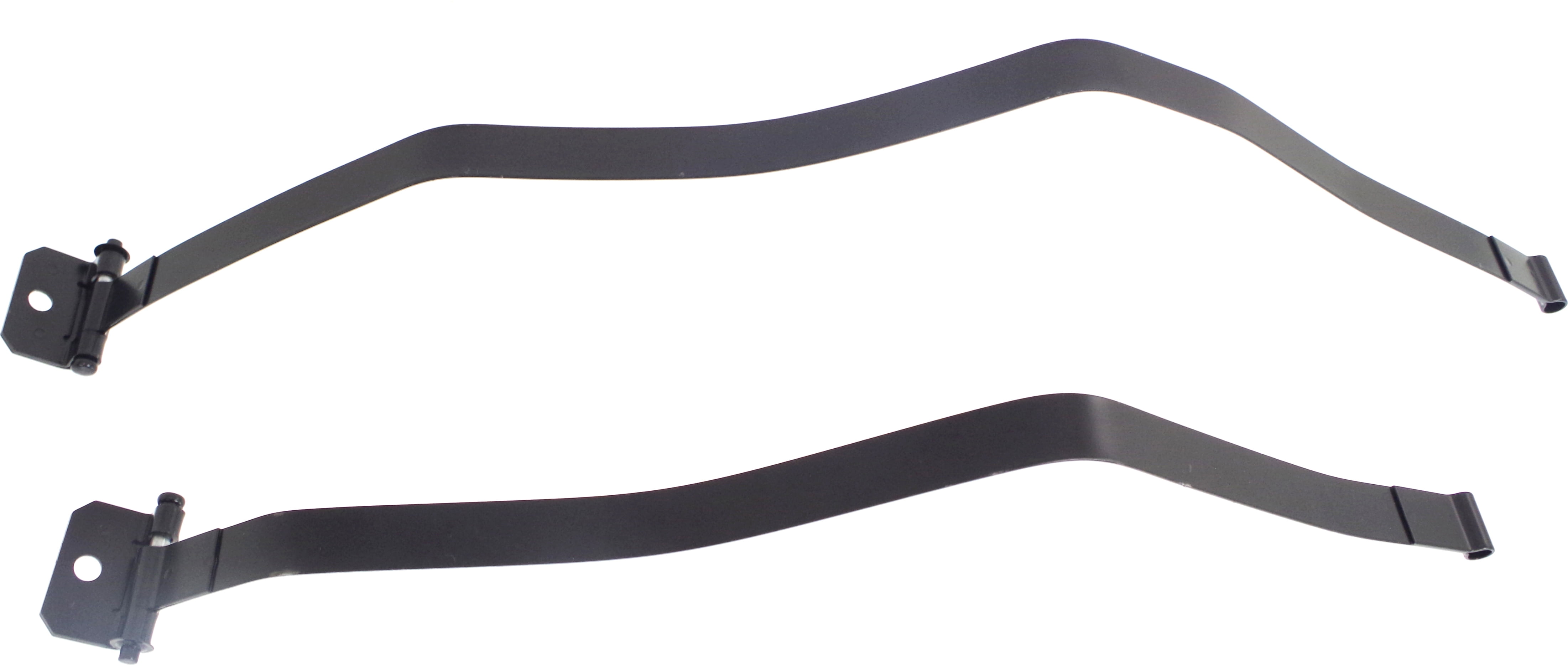 Evan-Fischer Fuel Tank Strap Compatible with 2000-2004 Toyota Tundra FWD Set of 2 