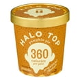 Halo Top Pumpkin Pie Light Ice Cream, 16 fl oz Pint