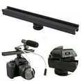 thumbnail image 1 of POCREATION Multifunctional ESE-20 Durable Cold Shoe Bracket 20cm Camera Cold Shoe Holder, 1 of 8