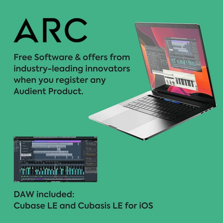 Audient EVO Start Recording Bundle w/ USB Audio Interface