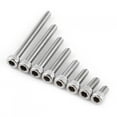 thumbnail image 1 of LHCER Repair Tool Accessory,160pcs M3 SS304 Stainless Steel Metric Thread Hex Socket Cap Head Screws Bolts,Hex Socket Screws, 1 of 8