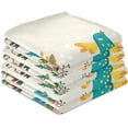 thumbnail image 7 of Blossom Branch Kitchen Dish Towels Set of 1 Absorbent Hand Towels, Lint-Free 18"x28" Birds Cages Flowers Fast Drying Hanging Dishcloths for Cooking Baking Home Clean, 7 of 7