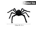 thumbnail image 4 of Clearance Under $3.7! 1 Pack Giant Soft Hairy Spider Plush, Realistic Halloween Decoration, for Yard Party Props, 4 of 4