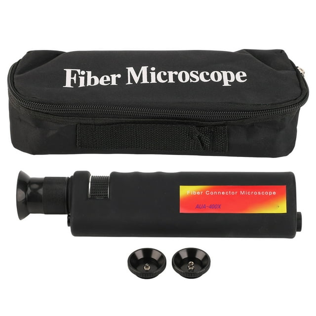 Microscopio de inspección de fibra óptica, microscopio de fibra óptica de mano Lupa de fibra óptica de mano Microscopio de fibra óptica de mano construido para profesionales NikouMX herramienta