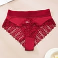 thumbnail image 7 of ByworldtasicNo Boundaries Women's Lace Breathable Panties Cheeky Mid Rise Ladies Soft Stretch Underwear Panties, 7 of 7