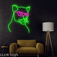 thumbnail image 2 of Glowneon Cool Panther Neon Sign, Panther Led Sign, Panther Line Art, 2 of 5