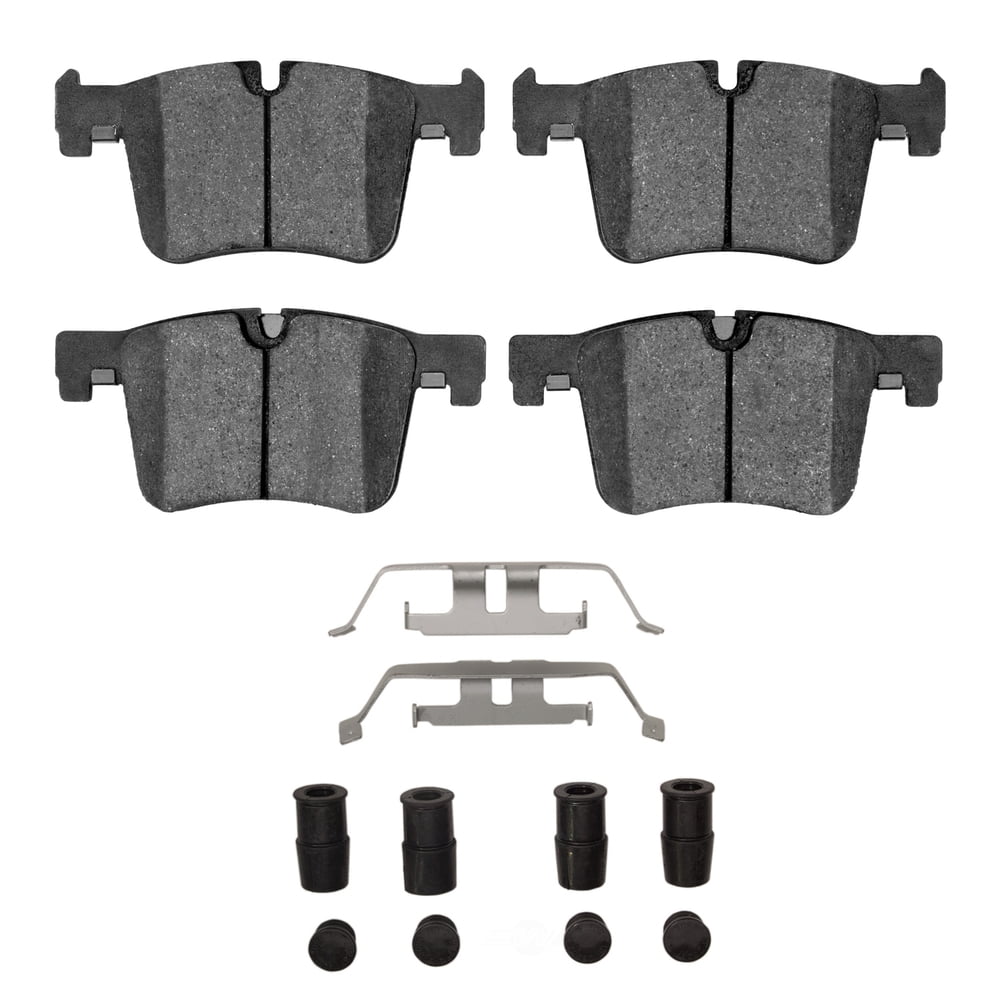 Dynamic Friction Company 1115-1561-01 DFC Active Performance Pads and Hardware Kit