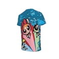 thumbnail image 4 of The Powerpuff Girls Kids' Short Sleeve T-Shirt Print Tee Shirts For Boys & Girls Summer Casual Wear Fashion Top Blouse Large, 4 of 9
