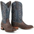 thumbnail image 2 of Men's Stetson Bozeman Caiman Belly Boots Handcrafted JBS Collection Brown, 2 of 2