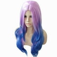 thumbnail image 2 of Little Ariel Wig Wavy Wig Synthetic Long Red Curly Wigs Wig Lace Front Straight Braids Wigs for Women Love Story Lace Front Hair Wigs with Lace Front Long Frontal Closure, 2 of 4