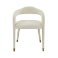 thumbnail image 2 of TOV Furniture Lucia Cream Velvet Dining Chair, 2 of 6