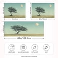thumbnail image 4 of Dailycode Satin Pillow Case Queen Silk Pillow Cover for Hair and Skin Envelope Closure Tree and Moon 20"x30", 4 of 9