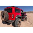 thumbnail image 1 of Convient 2021-2023 Ford Bronco Bushwacker Flare 20965-02 Style Poche; Style à Boulons; Couverture de Pneu 5 Pouces; Noir; ABS Thermoplastique; 6.13 Pouces Avant/5-3/4 Pouces Arrière Flare Hauteur; Ensemble de 4, 1 of 3